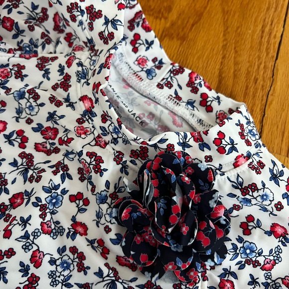 NWT Janie and Jack two piece swimsuit girl size 8 - Picture 3 of 4